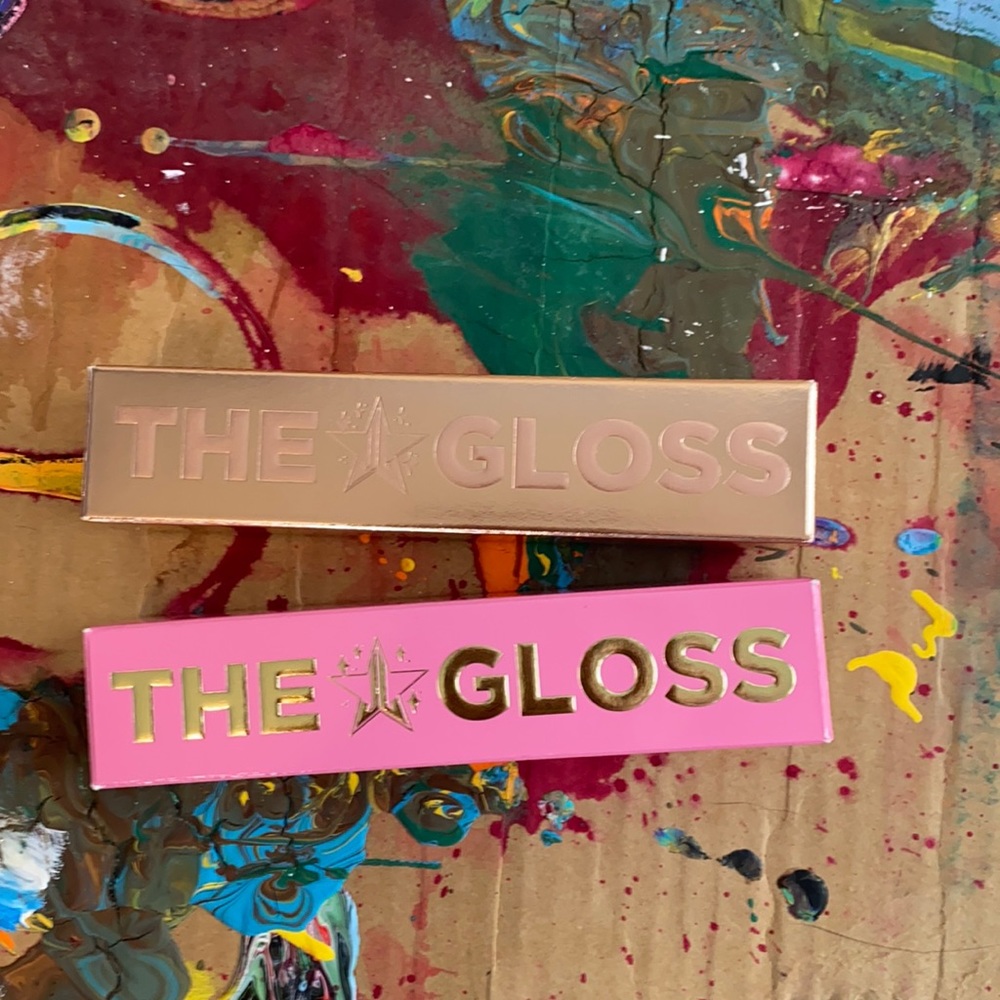 jeffree star lipgloss set of two BNIB